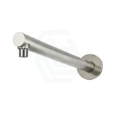 N#5(Nickel) Meir 400Mm Round Wall Mounted Shower Arm Brushed Nickel Arms