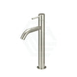 N#3(Nickel) Meir Piccola Brushed Nickel Tall Basin Mixer Tap With 130Mm Spout Solid Brass Mixers