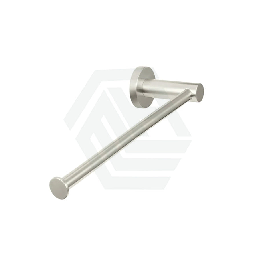 N#5(Nickel) Meir Round Guest Towel Rail Pvd Brushed Nickel Hand Holders