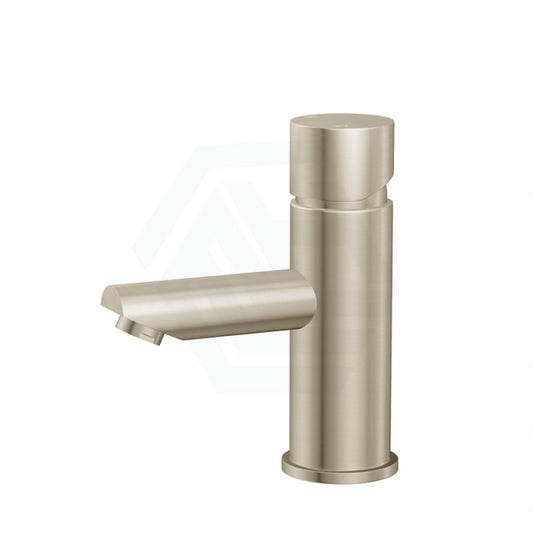 N#3(Nickel) Meir Round Pinless Basin Mixer Pvd Brushed Nickel Short Mixers