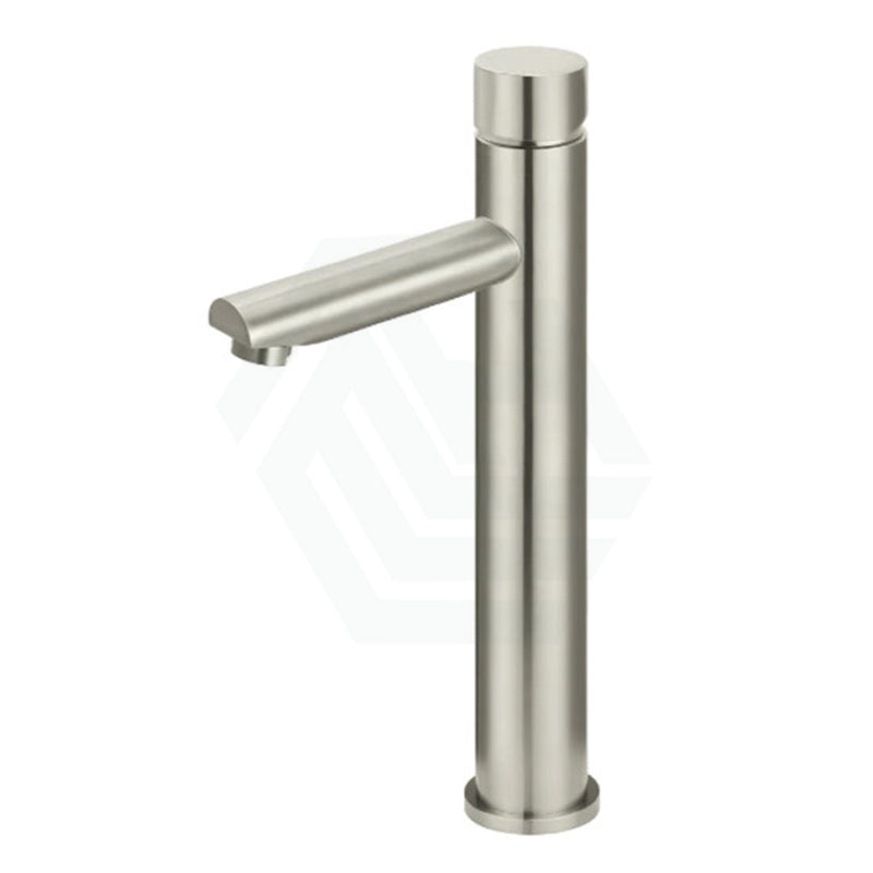 Meir Round Pinless Tall Basin Mixer Pvd Brushed Nickel Mixers