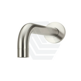 N#5(Nickel) Meir Universal Solid Brass Round Curved Spout Pvd Brushed Nickel Wall Spouts