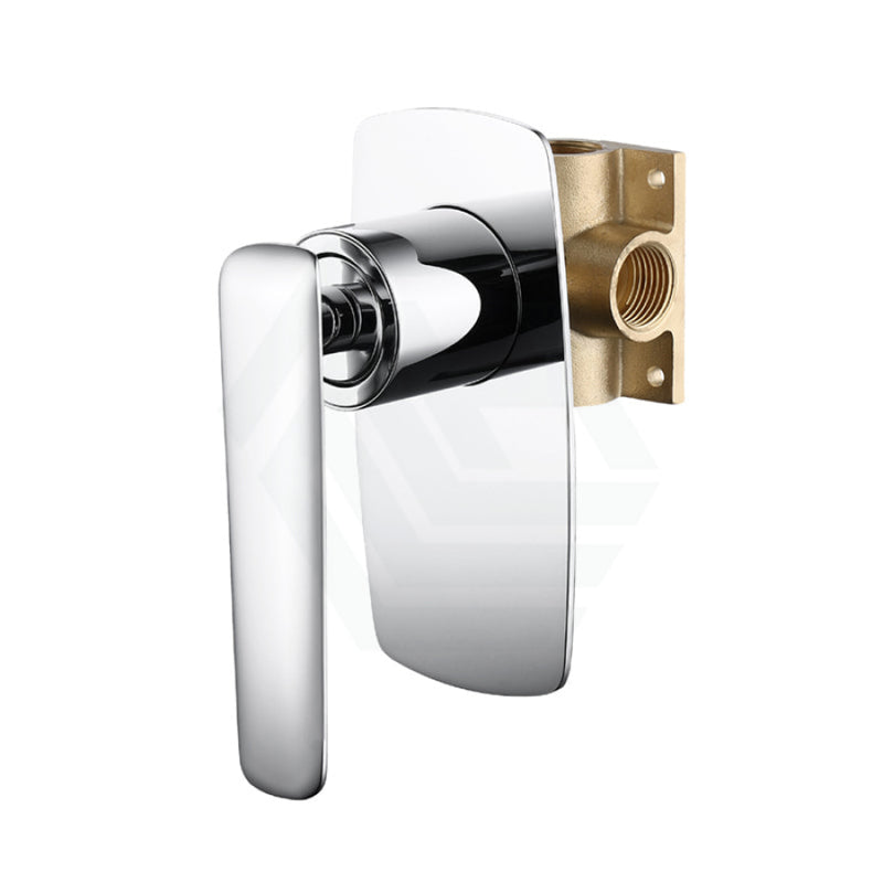 Norico Bellino Chrome Solid Brass Wall Mounted Mixer For Shower And Bathtub Bathroom Products