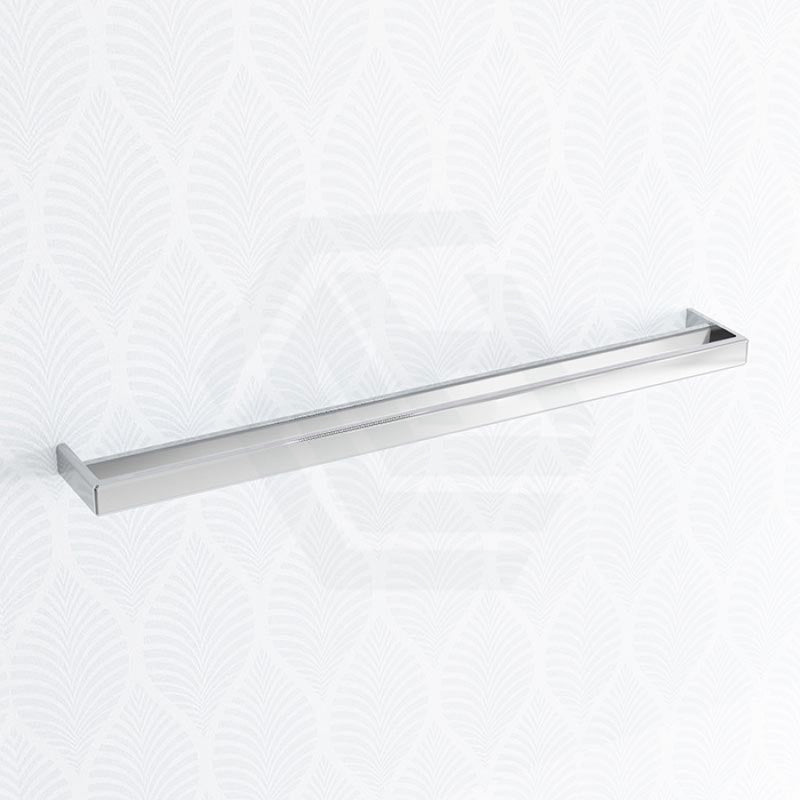 Norico Cavallo 600/800Mm Square Chrome Double Towel Rail Stainless Steel 304 Bathroom Products