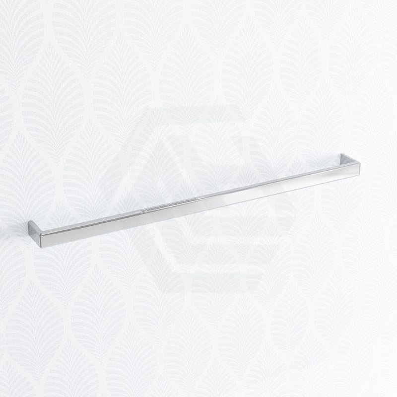 Norico Cavallo 600/800Mm Square Chrome Single Towel Rail Stainless Steel 304 800Mm Rails