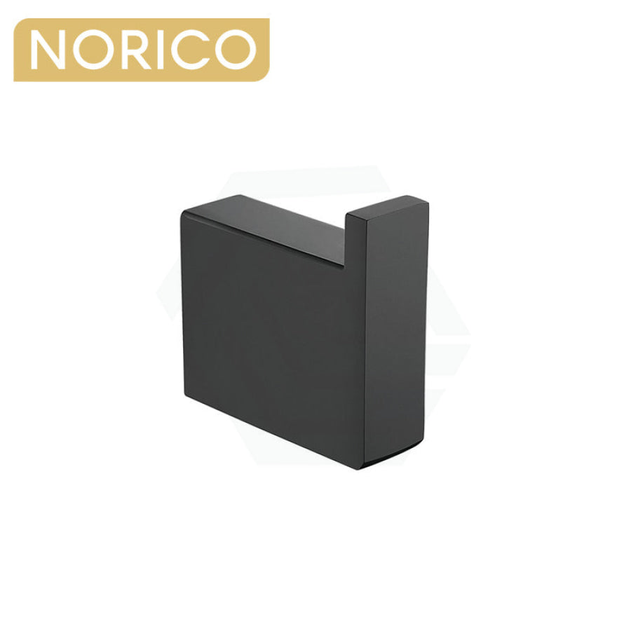 Robe Hook Stainless Steel Square Matt Black