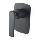 Esperia Brass Shower Wall Mixer Black