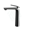 Esperia Brass Tall Basin Mixer Tap Chrome Black