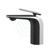 Norico Esperia Chrome & Matt Black Solid Brass Mixer Tap For Basins Multi-Colour Short Basin Mixers