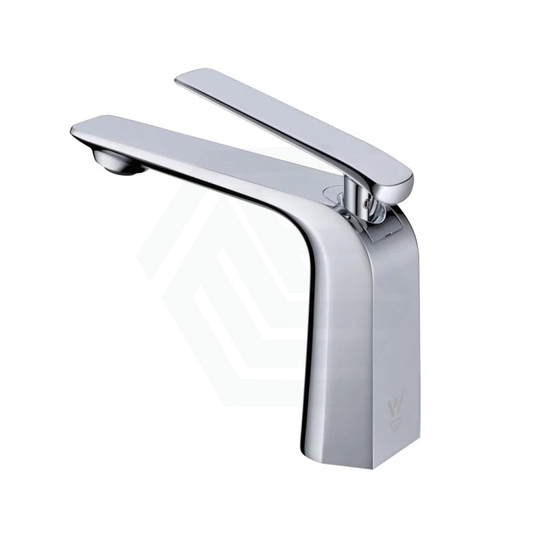 Norico Esperia Chrome Solid Brass Mixer Tap For Basins Short Basin Mixers