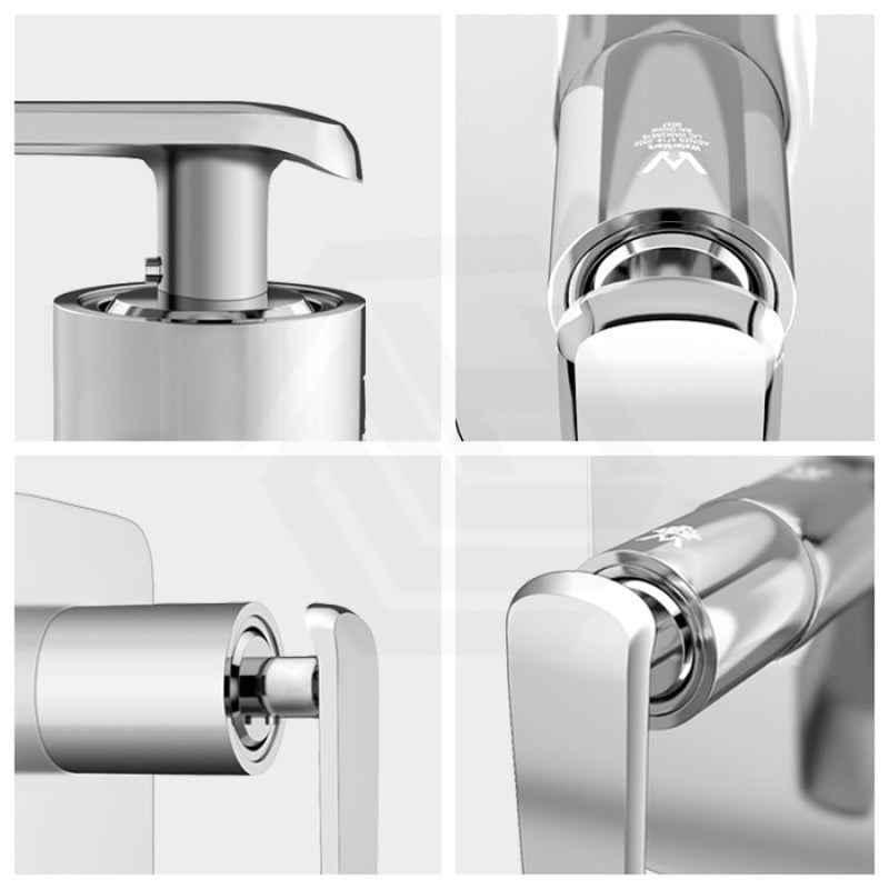 Norico Esperia Chrome Solid Brass Wall Mounted Mixer For Shower And Bathtub Bathroom Products