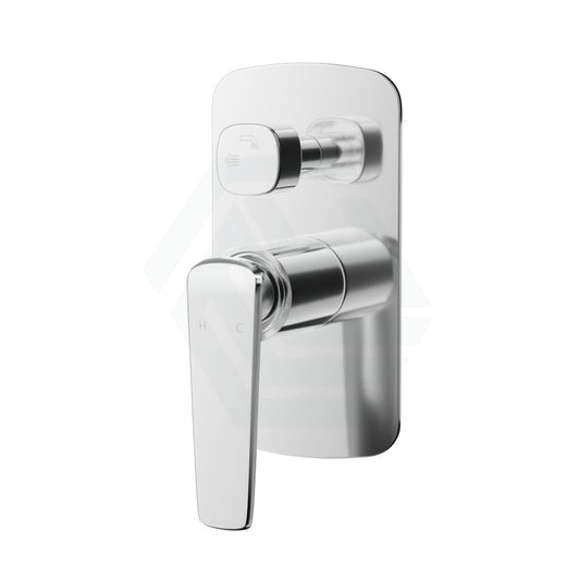 Norico Esperia Chrome Solid Brass Wall Mounted Mixer With Diverter For Shower And Bathtub Mixers