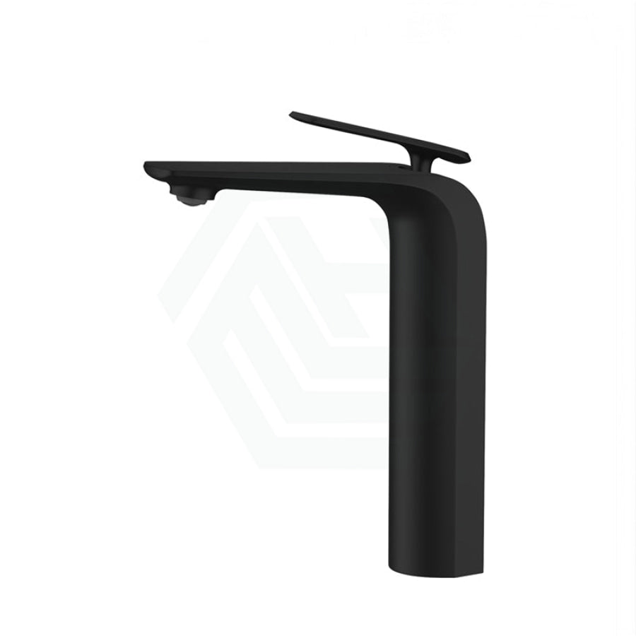 Norico Esperia Matt Black Solid Brass Tall Mixer For Basins Basin Mixers