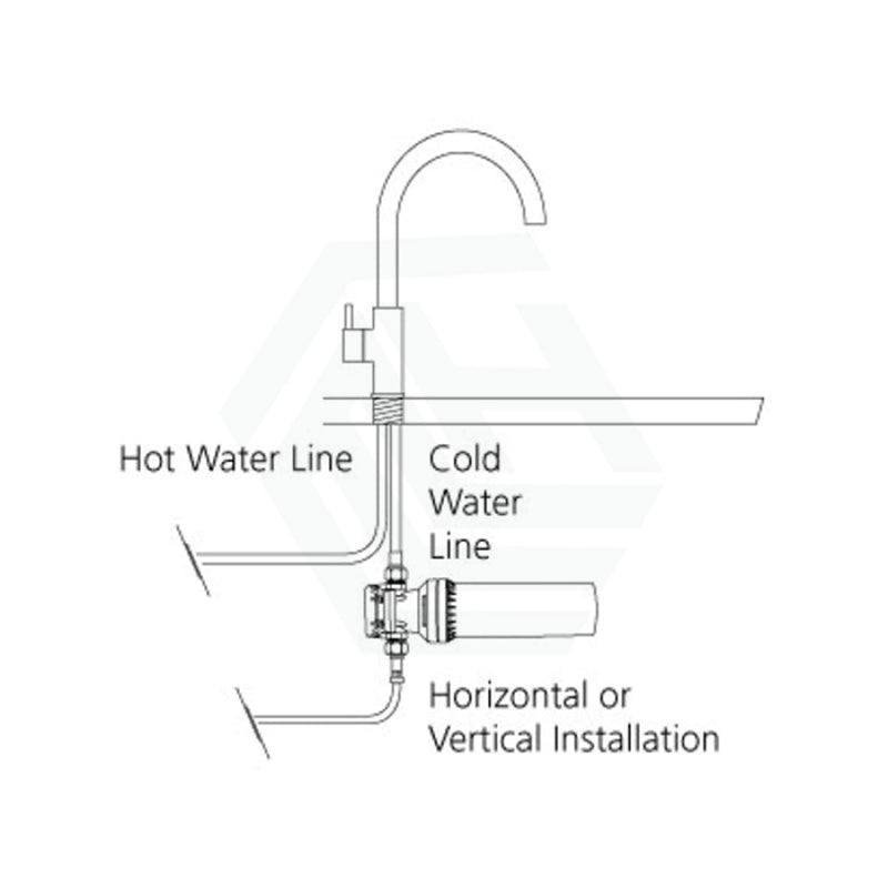 Oliveri Inline Water Filtration System Replacement Cartridge For Harsh Use Filters