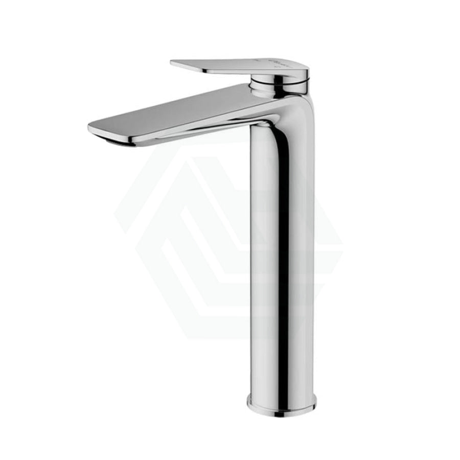 Oliveri Paris Brass Chrome Tower Basin Mixer Tap For Vanity And Sink Tall Mixers