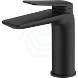 Oliveri Paris Brass Matt Black Basin Mixer Tap for Vanity and Sink