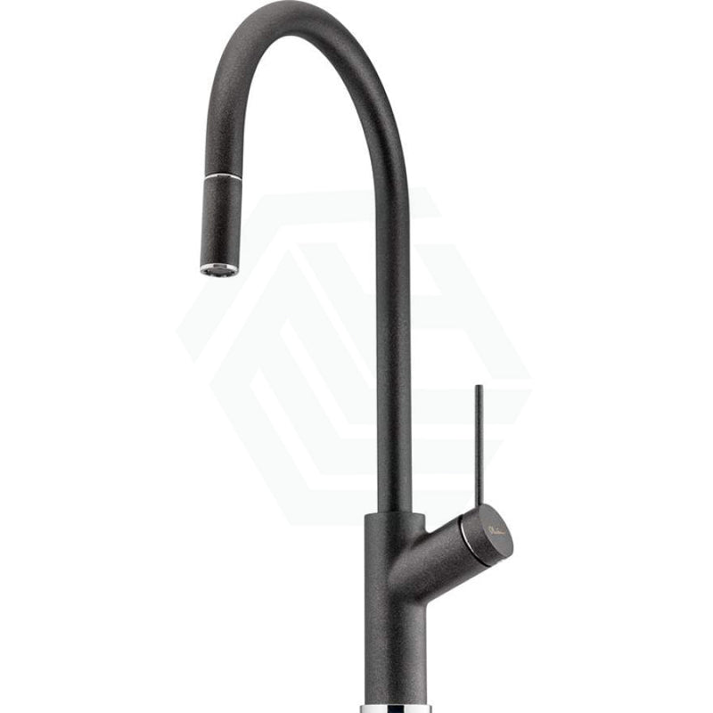 Oliveri Vilo Black Granite Pull Out Kitchen Mixer Tap Sink Mixers