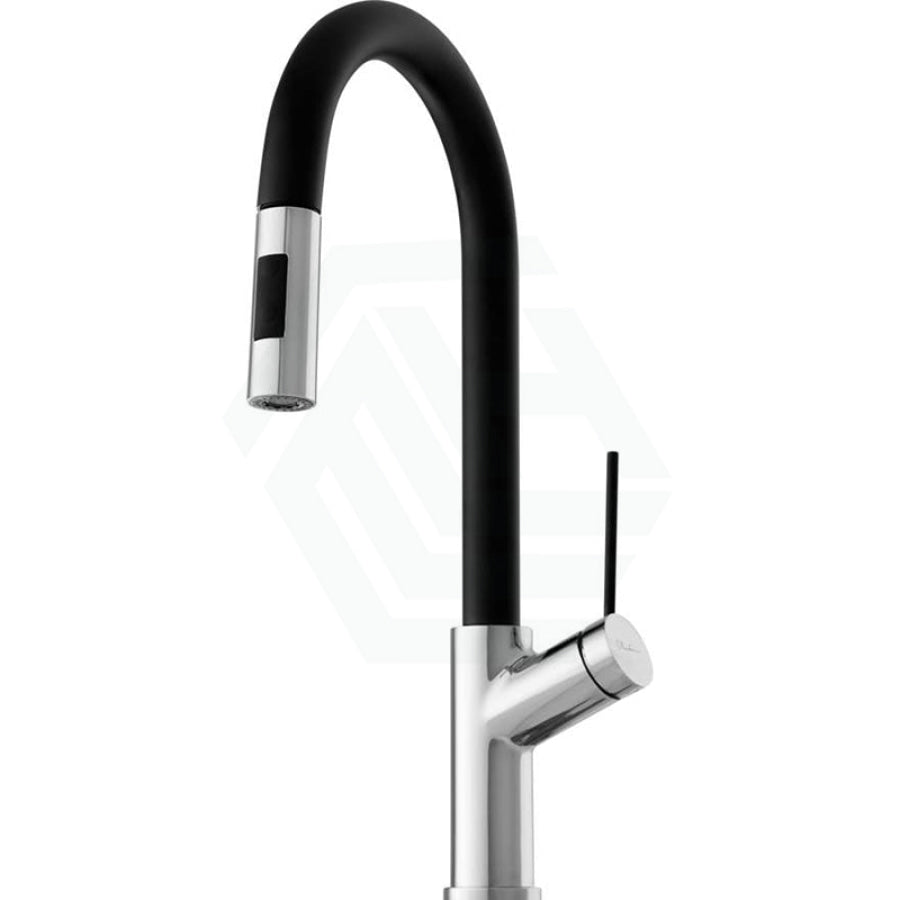 Oliveri Vilo Brushed Chrome Pull Out Spray Kitchen Mixer Tap Sink Mixers