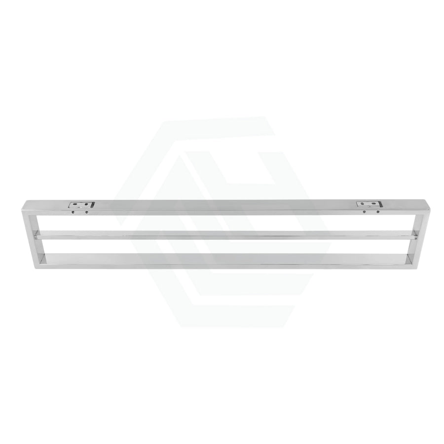 Omar 600/800Mm Chrome Double Towel Rail Bathroom Products