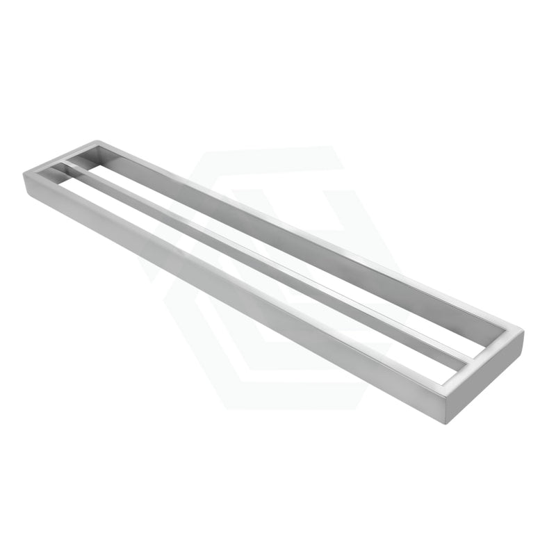 Omar 600/800Mm Chrome Double Towel Rail Bathroom Products