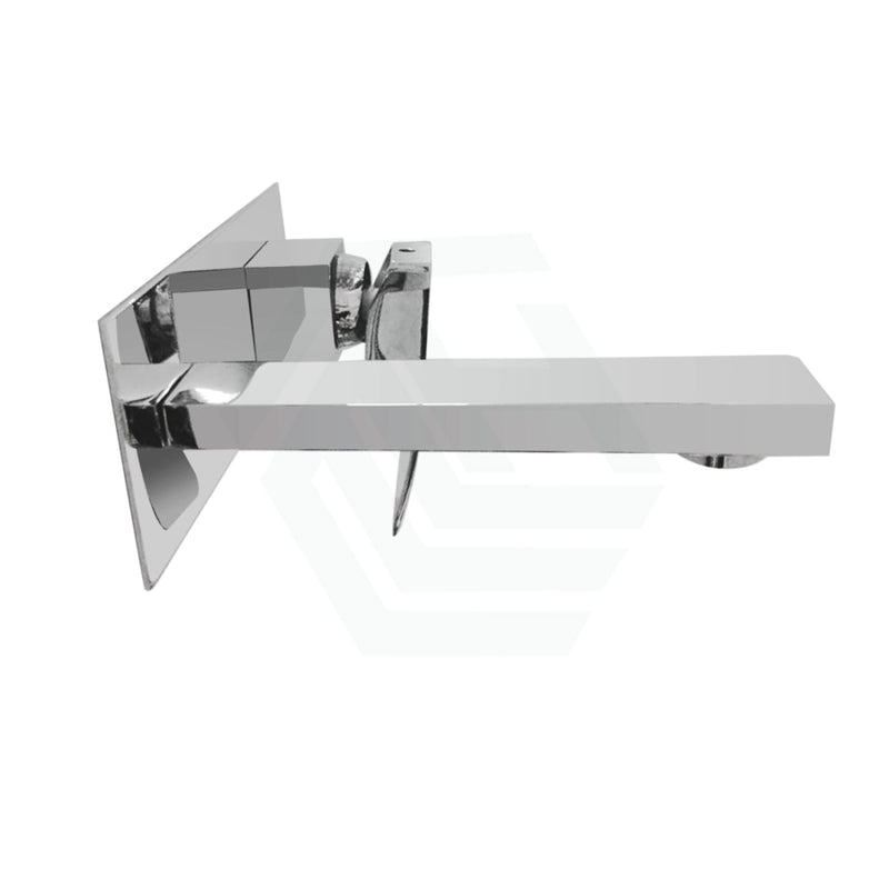 Omar Chrome Bathtub/basin Wall Mixer With Spout Mounted