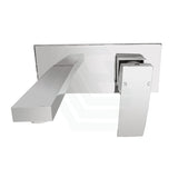 Omar Chrome Bathtub/basin Wall Mixer With Spout Mounted