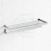 Omar Chrome Double Towel Holder Shelf 600Mm Stainless Steel Racks