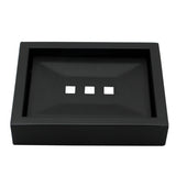 Soap Dish Holder Omar Nero Black