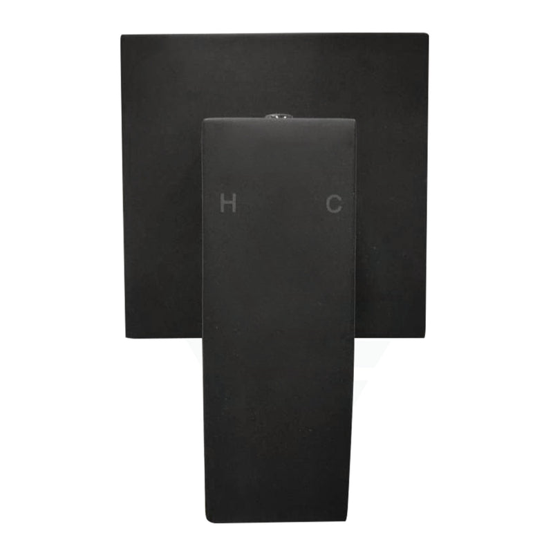 Omar Square Black Shower/bath Wall Mixer Mounted Bathroom Products