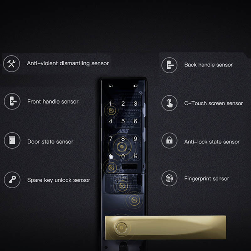 Orvibo Biometrics Wi-Fi Password Digital Smart Door Lock From Australia