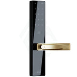 Wi-Fi Password Digital Smart Lock Gloss Black And Gold