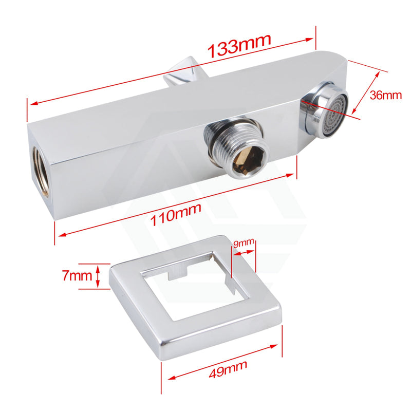 Ottimo Chrome Bathtub Spout Wall With Diverter Water Bathroom Products