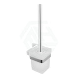 Ottimo Chrome Toilet Brush With Holder Wall Mounted