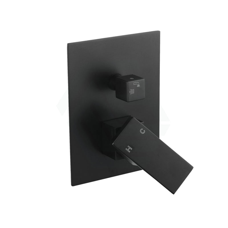 Ottimo Matt Black Shower Bath Mixer Diverter Bathroom Products