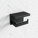 Ottimo Matt Black Toilet Paper Holder Holders