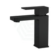 Ottimo Solid Brass Square Black Basin Mixer Tap Vanity Bathroom Short Mixers