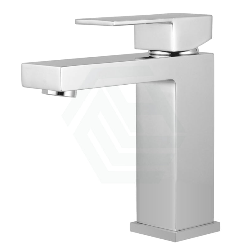 Ottimo Solid Brass Square Chrome Basin Mixer Tap Bathroom Products