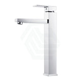 Ottimo Brass Square Tall Basin Mixer Tap Chrome