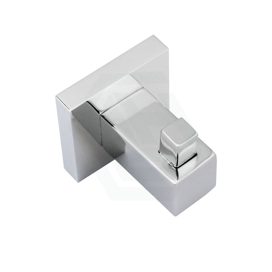 Ottimo Square Chrome Robe Hook Stainless Steel Wall Mounted