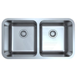 Otus 822X460X230Mm Double Bowls Undermount Kitchen Sink Stainless Steel 304 Sinks