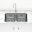 Otus 822X460X230Mm Double Bowls Undermount Kitchen Sink Stainless Steel 304 Sinks