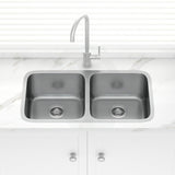 Otus 822X460X230Mm Double Bowls Undermount Kitchen Sink Stainless Steel 304 Sinks