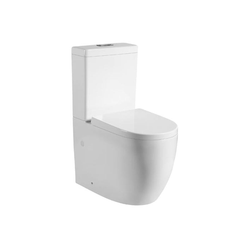 630x380x835mm Veda Tornado Ceramic Back To Wall Toilet Suite Back/Left and Right Bottom Inlet Variant Colour Available