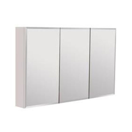 450/750/1200/1500mm White MDF Bevel Edge Wall Hung Shaving Cabinet