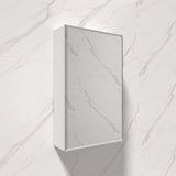 450/750/1200/1500mm White MDF Bevel Edge Wall Hung Shaving Cabinet