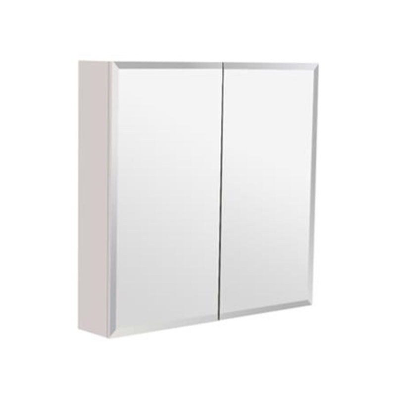 750/1200/1500mm White MDF Bevel Edge Wall Hung Shaving Cabinet