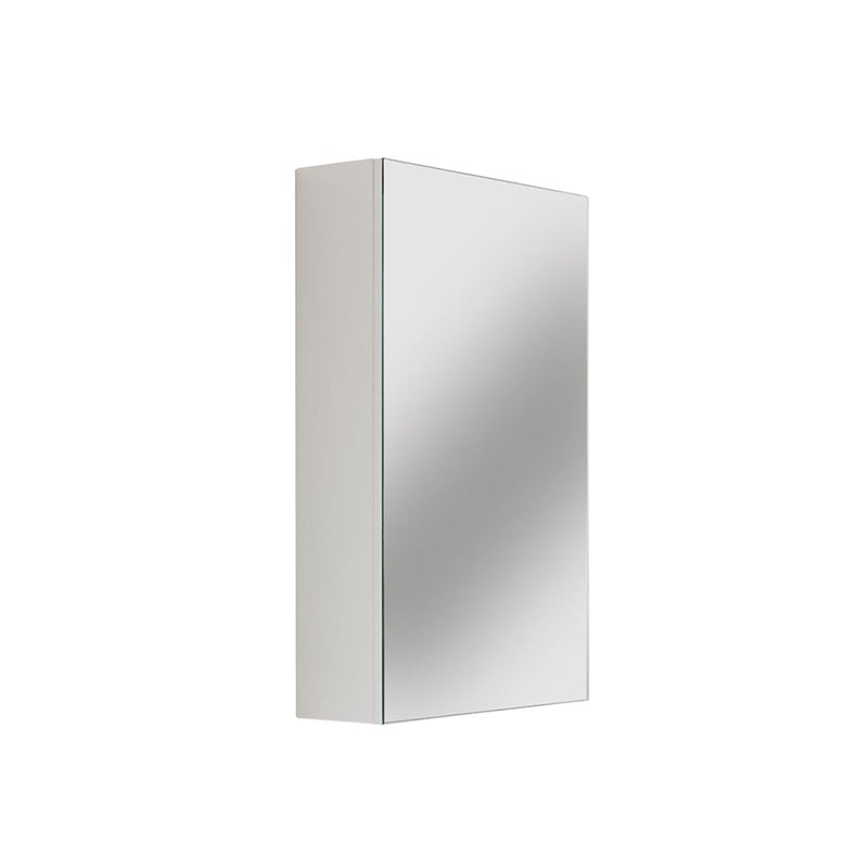 450/750/1200mm Gloss White MDF Pencil Edge Wall Hung Shaving Cabinet