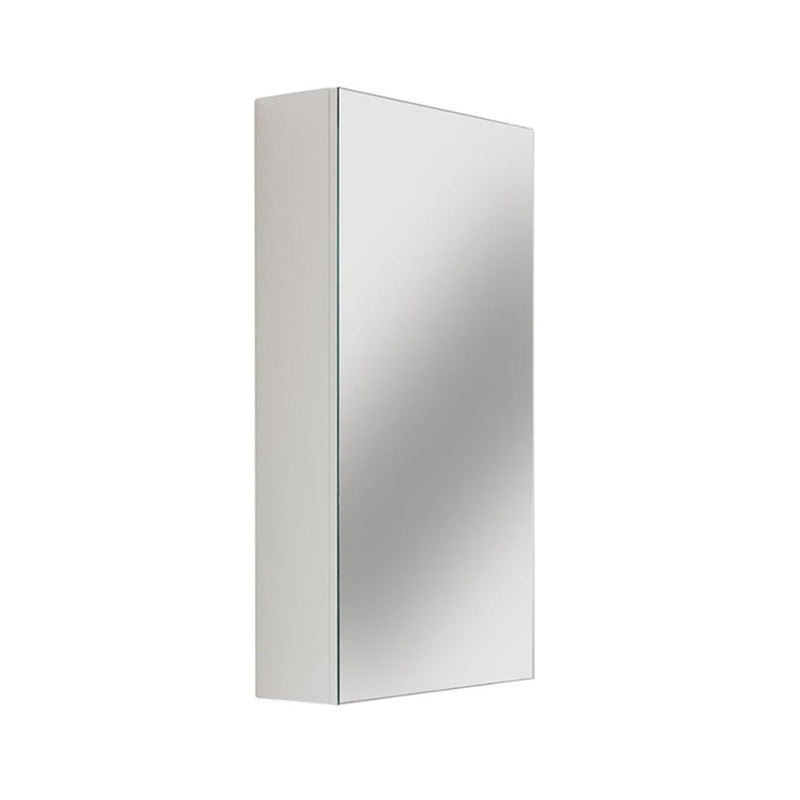 450/750/1200mm Gloss White MDF Pencil Edge Wall Hung Shaving Cabinet