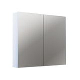 450/750/1200mm Gloss White MDF Pencil Edge Wall Hung Shaving Cabinet