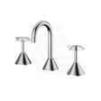 Pgnz Chrome Brass & Zinc Alloy Tap Set For Basin Bath/Basin Sets